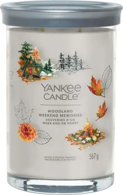Produktbild von Yankee Candle Woodland Weekend Memories, Zylinder, Grau, 1 Stück(e)