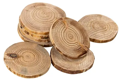 Produktbild von Runde Holzscheiben Deko Basteln DIY Projekte Tischdeko Hochzeit