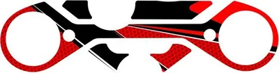 Produktbild von PUIG 21381R Radikal Yoke Protector  passend fuer KTM RC125 Rot