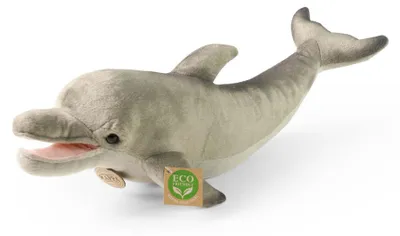 Zdjęcie produktu dla Pluszowy delfin, 40 cm, przyjazny dla środowiska