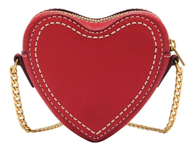 Produktbild von FOSSIL Umhängetasche Vday Heart Micro Bag Ruby Wine rot