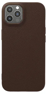 Obrázok produktu pre Imoshion, ochranný kryt s textúrou pre iPhone 12 / 12 Pro - tmavohnedý