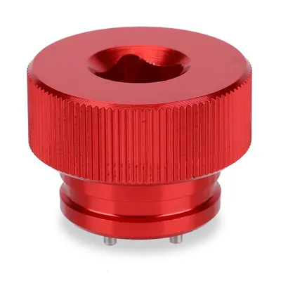 Image de Clé à molette ronde rouge avec indicateur de pression pour putters Scotty Cameron (rouge)