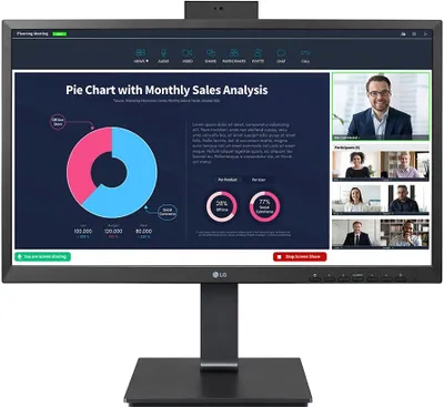 Obrázek produktu pro LG 24BP75CP-B, 60,5 cm (23.8"), 1920 x 1080 px, Full HD, LED, 5 ms, Černá