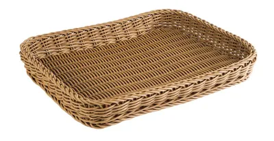Produktbild von Buffetkorb Brotkorb Beige robuste Ausführung BxTxH: 40 x 30 x 5 cm