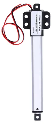 Zdjęcie produktu dla Napęd liniowy, 100 mm, napięcie wejściowe 12 V, cicha praca, zabezpieczenie przed zwarciem, mini napęd elektryczny 8 mm/s – 70 N