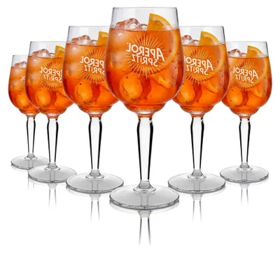 Produktbild von Aperol, Glas, Spritz Weingläser/Cocktailgläser 6 Stück/TOP-AKTUELL