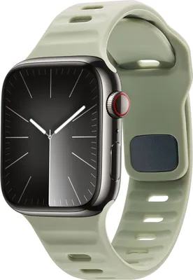 Produktbild von imoshion Active Sport Silikonarmband für das Watch Series 1 t/m 9 / SE (38/40/41 mm) | Series 10 / 11 (42 mm) - Pacific Green