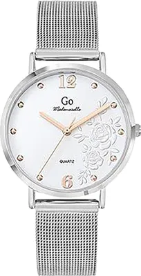 Image de Girl Only Femme Bracelet en acier inoxydable Montre Mademoiselle argentée analogique à quartz UGO695548