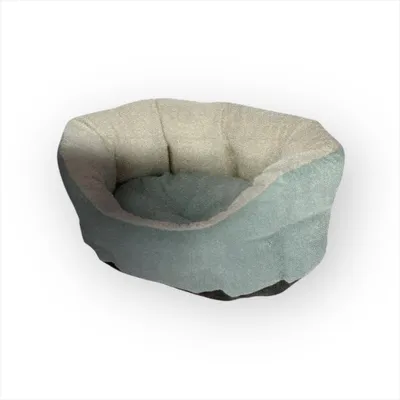 Produktbild von Kerbl Welpenbett (Farbe türkis, L x B x H 45 x 40 x 20 cm, Anti-Rutsch-Boden)