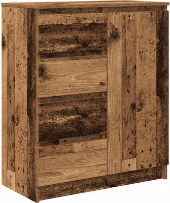Obrázok produktu pre Komoda so zásuvkami, staré drevo 71x35x84 cm, kompozitné drevo