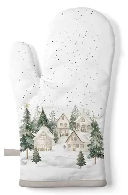 Productafbeelding van Ambiente ovenhandschoen – Sneeuwhuizen