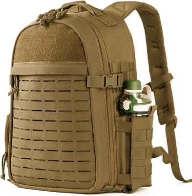 Immagine prodotto di Zaino militare Famanu, 35 litri - Impermeabile, modulare, con scomparto per laptop