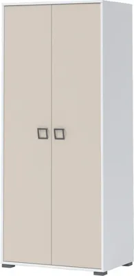 Produktbild von Kinderzimmerschrank Weiß 198x84x56 cm