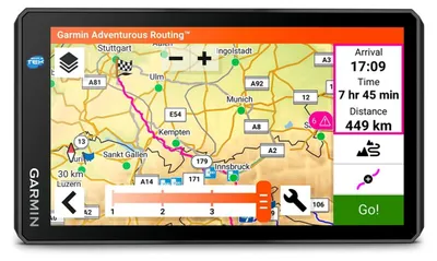 Produktbild von Garmin ZUMO XT2 MT-S, 15,2 cm (6"), 1280 x 720 Pixel, Multitouch, Speicherkarte, MicroSD (TransFlash), 32 GB