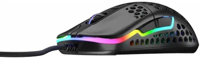 Produktbild von CHERRY XTRFY M42 RGB, Beidhändig, Optisch, USB Typ-A, 16000 DPI, Schwarz
