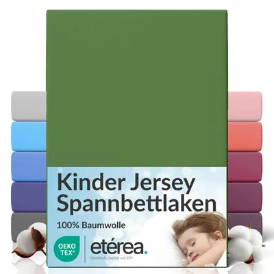 Obrázek produktu pro Jersey prostěradlo 80x160 - 80x180 cm, 100% bavlněné prostěradlo, kaktus