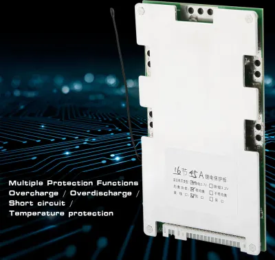 Obrázek produktu pro 16S 45A Lithium-Batterie-Ladeschutzplatine (BMS-PCB) mit Balancerladung