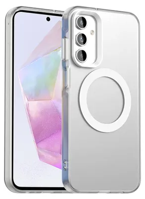 Produktbild von Techsuit – CandyCase MagSafe-Schutzhülle für Samsung Galaxy A35 5G – weiß