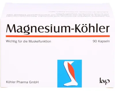 Zdjęcie produktu dla Kapsułki Magnesium-Köhler, 90 kapsułek