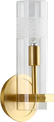 Produktbild von tooLight Wandlampe App1205-1W Gold Metall Glas E14 1-Punkt Licht