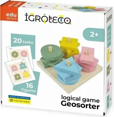 Produktbild von Gra logische Geosorter 16-fach - Igroteco