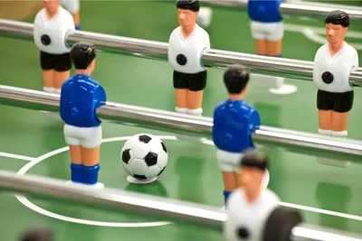 Obrázek produktu pro GamesPlanet Stolní fotbal Belfast rozkládací, světlé dřevo