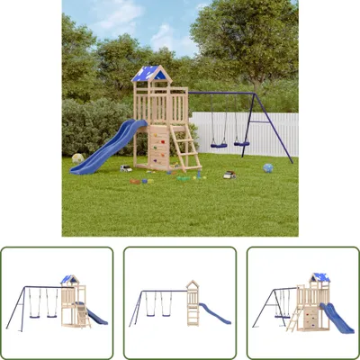 Produktbild von The Living Store Spielturm Massivholz Kiefer