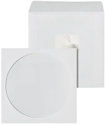 Obrázek produktu pro HERMA 1140, Pouzdro, 1 disky, Papír, 124 mm, 124 mm, 100 kusů
