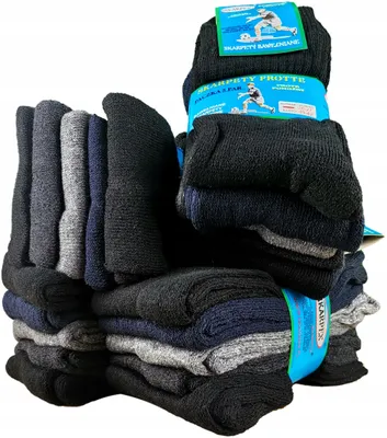 Produktbild von Pofantazjujmy Baumwoll Frottee Sportsocken Mehrfarbig 20 Paar
