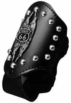 Produktbild von PROSPEED Leder Getränkehalter Motorrad Schwarz