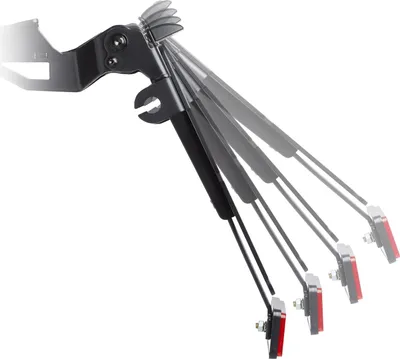Produktbild von PROTECH V-SHAPE Kennzeichenhalter schwarz