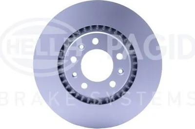 Produktbild von 2x HELLA 8DD 355 125-401 Bremsscheibe Hinterachse