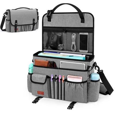 Image de Organisateur de siège auto pour sièges avant, avec compartiment pour ordinateur portable