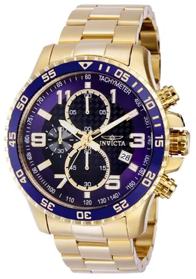 Productafbeelding van Invicta herenhorloge met roestvrijstalen kast, quartz uurwerk - 45 mm