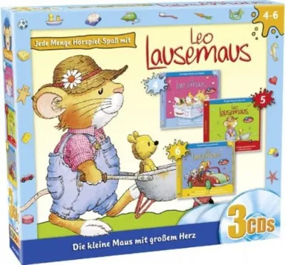 Produktbild von Leo Lausemaus 3 Cd Box (Folge4-6)