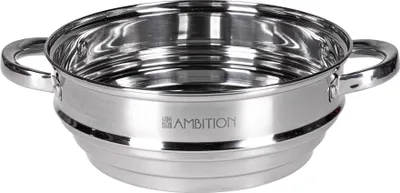 Obrázok produktu pre Parná vložka pre hrniec Ambition Berry 20/22/24 cm strieborná