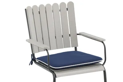 Produktbild von Holmsund Sitzkissen für Gartenstuhl blau.