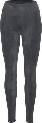 Produktbild von Tobeni Damen Winter-Leggings mit Innenfleece-Futter Thermo-Legging extra Kuschelig Warm, Farbe:Anthrazit, Grösse:L/XL
