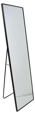 Image de Miroir sur pied Fragix York - Noir - Cadre métallique - 150 x 40