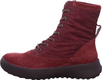 Produktbild von Think! Damen KUSABI nachhaltige Lodenfutter Stiefelette, 5000 Merlot/Kombi, 38.5 EU
