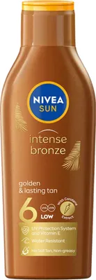 Produktbild von Nivea Intensive Bronze SPF6 Carotin Bräunende Balsam