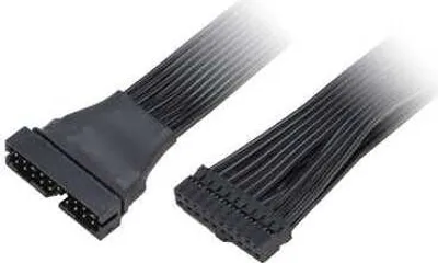 Produktbild von Akasa AK-CBUB45-15BK, Schwarz, 0,15 m, 1 Stück(e)