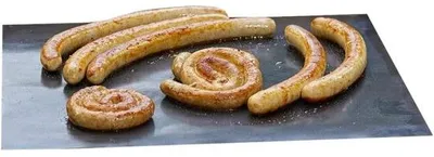 Produktbild von Famanu Grillmat für Gasgrill und Holzkohlegrill - wiederverwendbar, antihaftbeschichtet (40 x 50 cm)