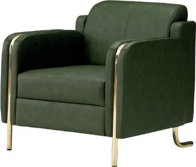 Produktbild von Sessel Luxus Leder Couch Sofas Polster 1 Sitzer Garnitur Design Luxus Wohnzimmer