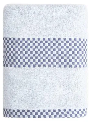 Zdjęcie produktu dla HOMLA Ręcznik TIVA z granatową kratką 50x90 cm