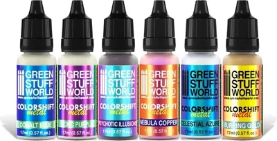 Produktbild von Green Stuff World - Colorshift Metal Set 1