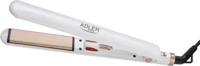 Produktbild von Adler AD 2317 Glätteisen mit Keramikplatten, ideal für Reisen & Alltag, 200W
