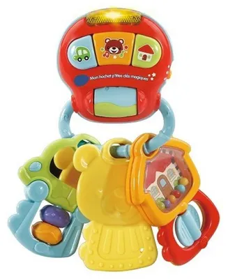 Image de Mon hochet p'tites clés magiques - musical et lumineux - vtech baby - 505105 - jouet bebe