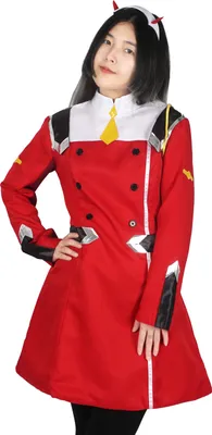 Obrázek produktu pro Cosplay kostým od Zero Two | Uniforma s čelenkou pro fanoušky Darling in the FranXX | Velikost: L